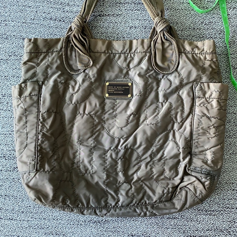 Marc Jacobs Pretty Nylon Tate Tote Brown